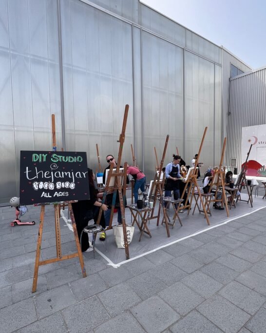 thejamjar art space in Dubai