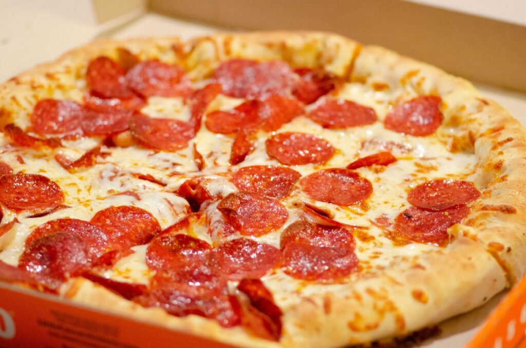 Pizza at Pomodoro Camel Dive Club Sharm el sheikh
