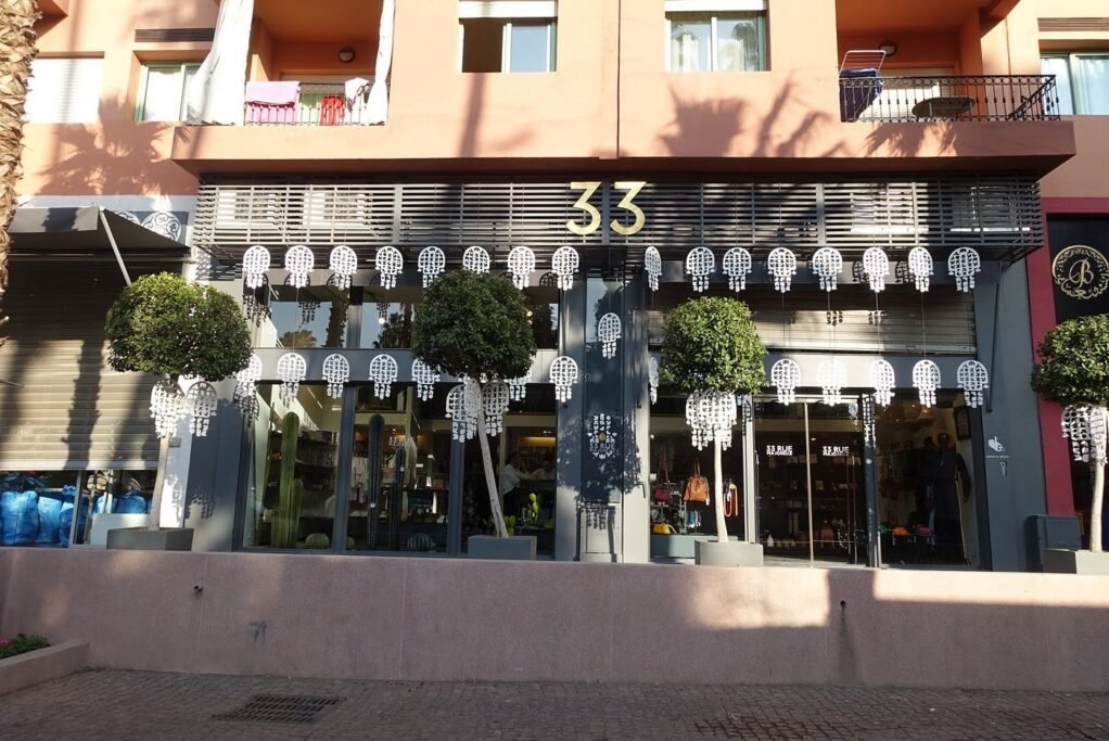 33 Rue Majorelle Shop in Marrakech