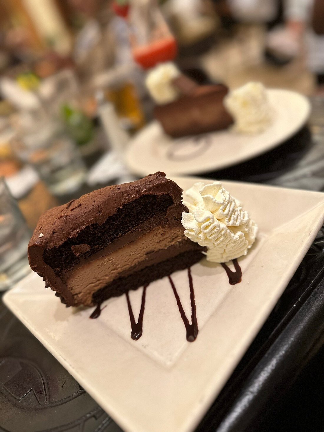Delicious cake in Cheesecake Factory (Dubai Mall, JBR)