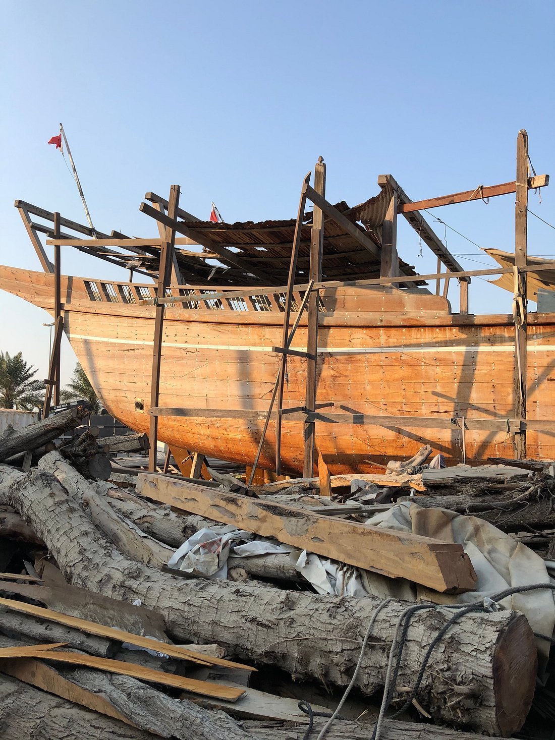 Traditional Dhow Yard in Muharraq