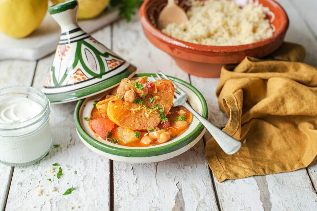 Tagine- traditional Moroccan dish