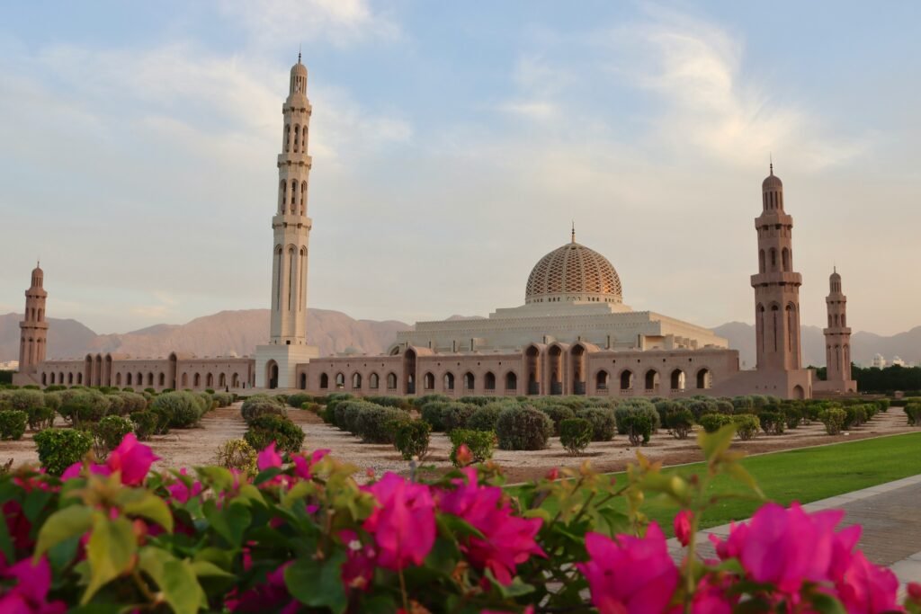Sultan Qaboos Grand Mosque in Muscat