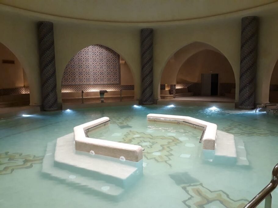 Les Hammams de la Mosquée Hassan II in Casablanca