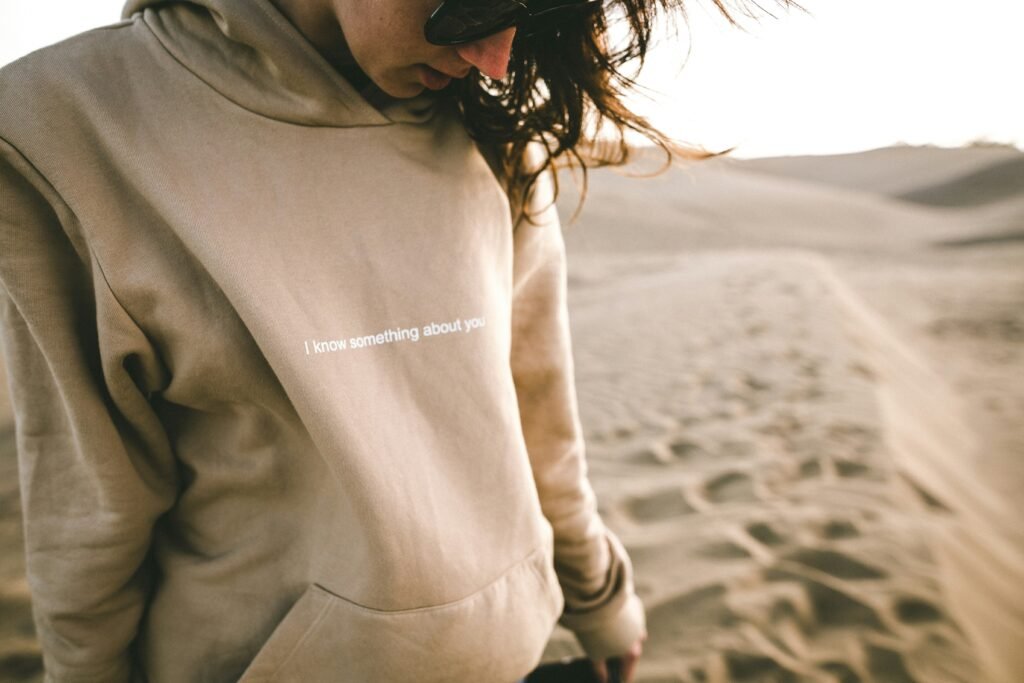 Sweatshirt to wear in Qatar