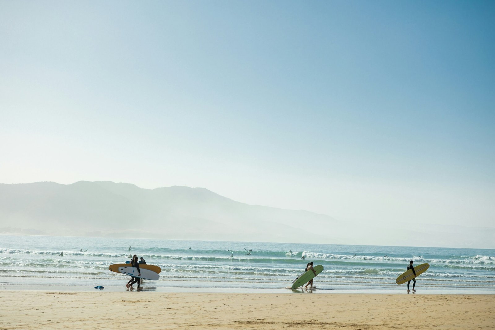 Surfing in Essaouira
