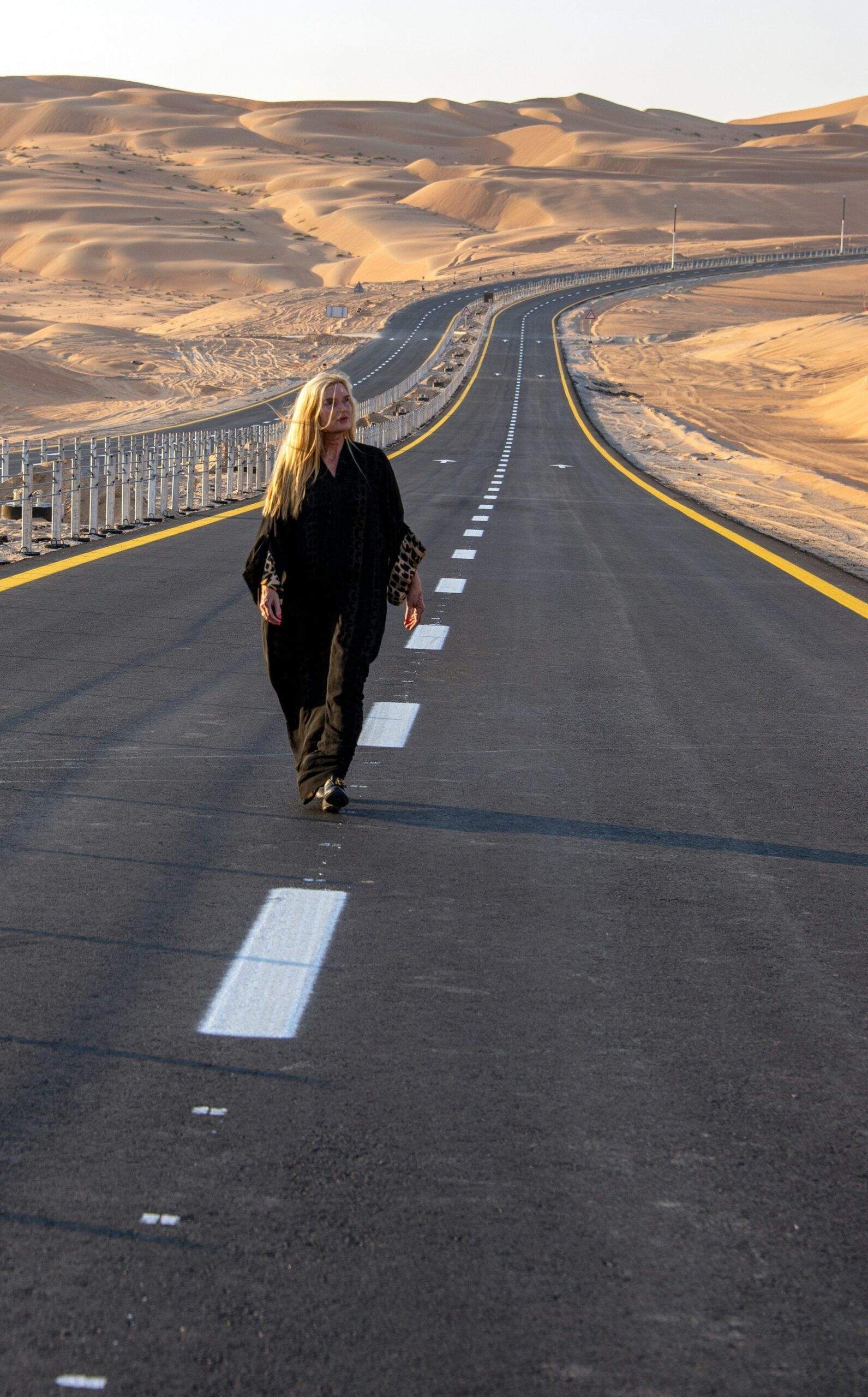 Local Qatari style: abaya