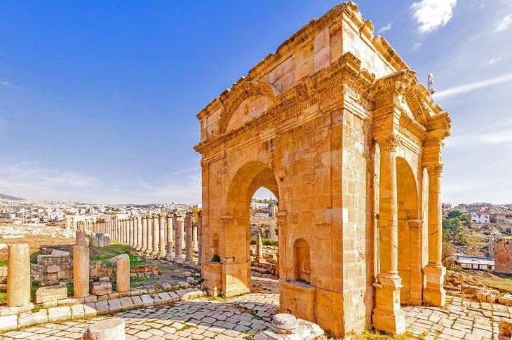 Tetrapylon North Jerash