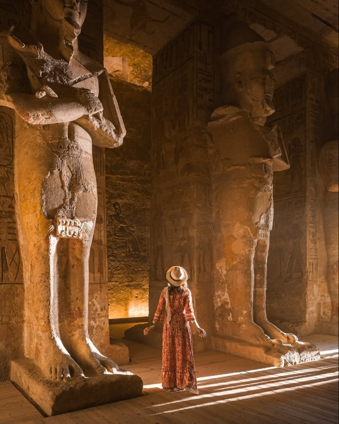 Sunset at Abu Simbel