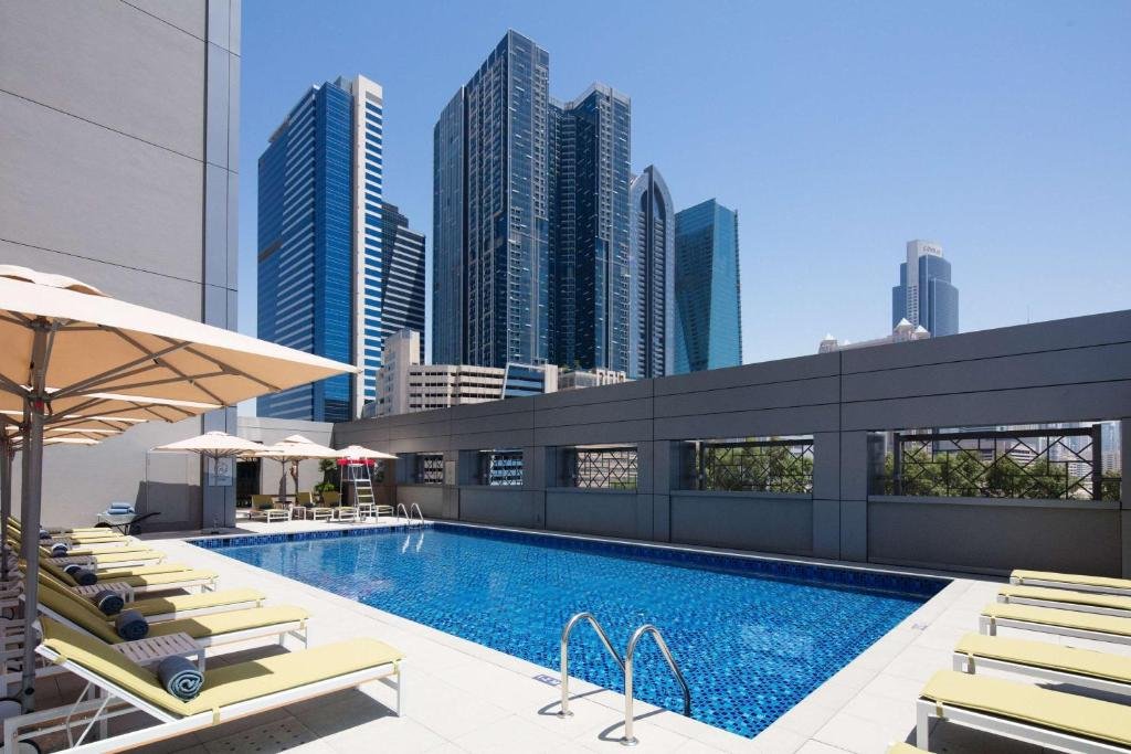 Rove Trade Centre budget hotel room near Dubai World Trade Centre