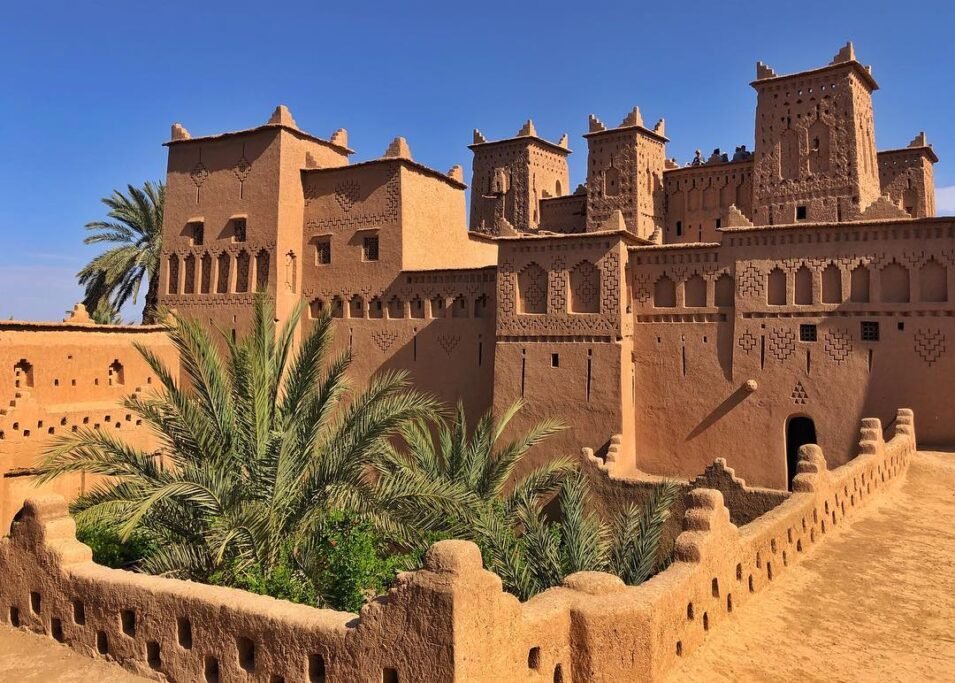 Beautiful day at Kasbah Amridil in Skoura, Morocco.