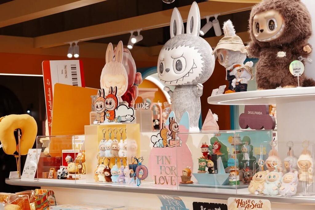 Pop Mart store at Doha Airport