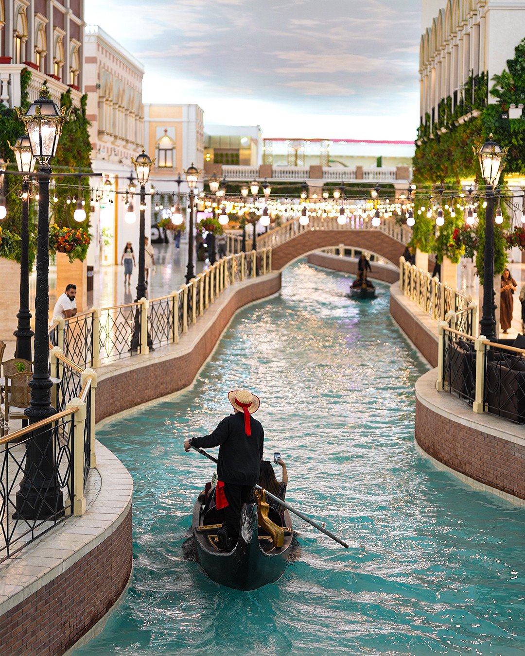 Villaggio Mall- soft lights, grand halls, and the quiet hum of luxury. 
