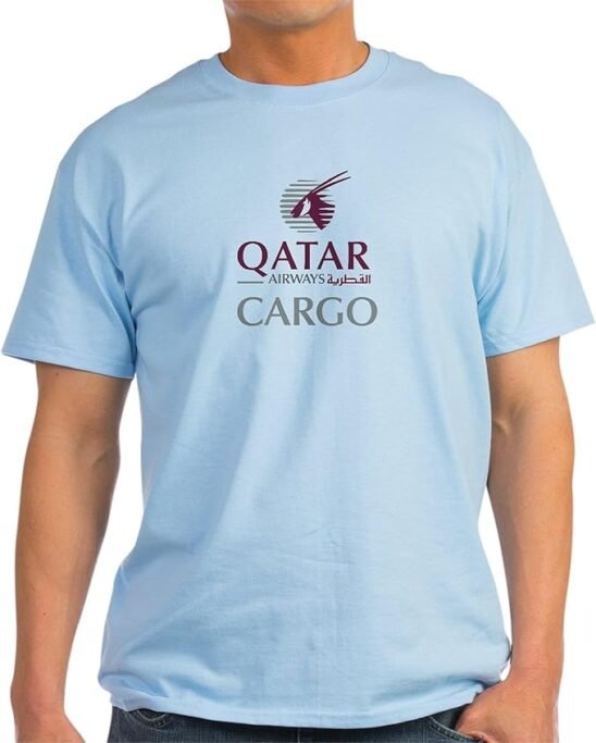 Casual T-Shirt Qatar Airways to buy at Doha Airport