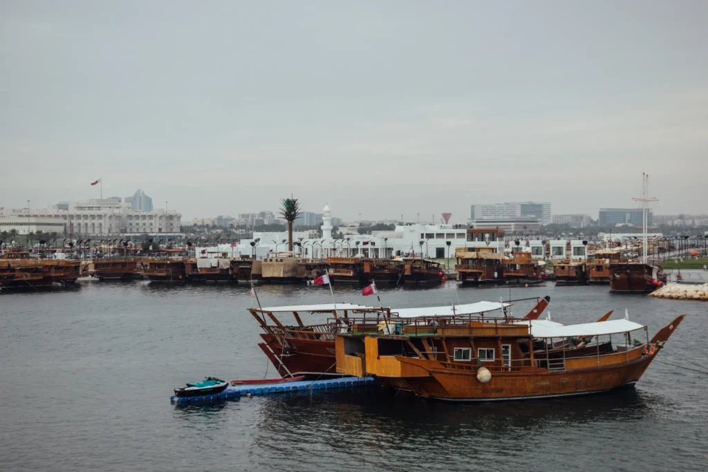 A traditional dhow boat ride in Doha