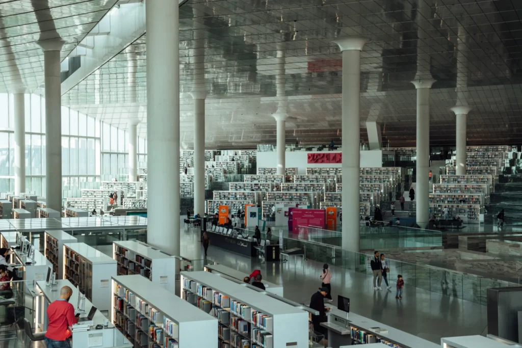Qatar National Library in Doha