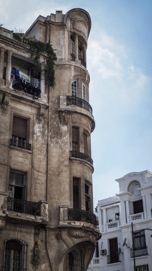 Art Deco architecture in the Ville Nouvelle (New Town) area of Casablanca