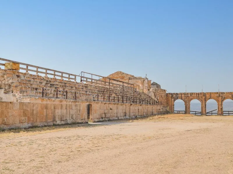 Hippodrome, the largest building in Jerash