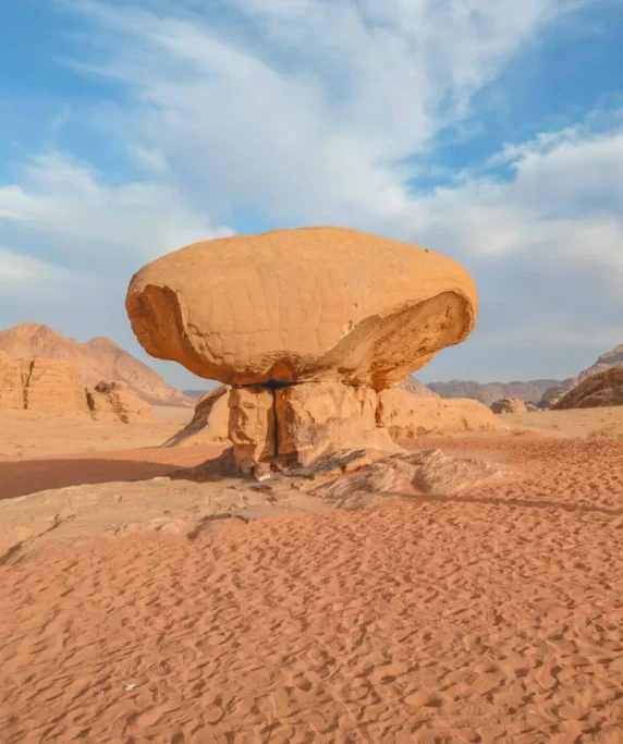 Mushroom Rock wadi rum