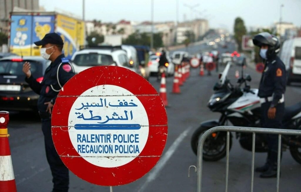 Police control in Morocco