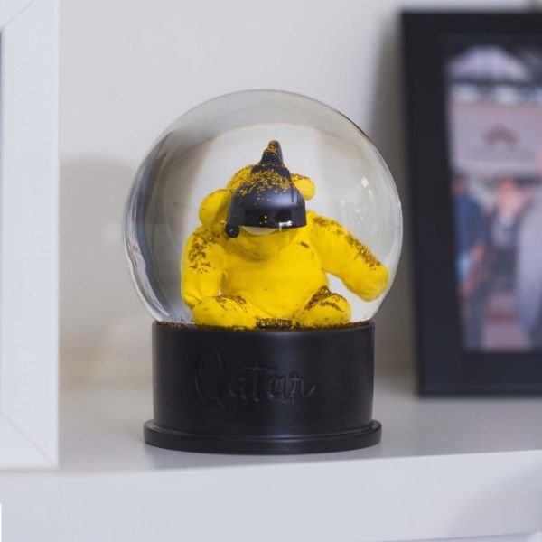 Lamp Bear merchandise to buy at Doha Airport