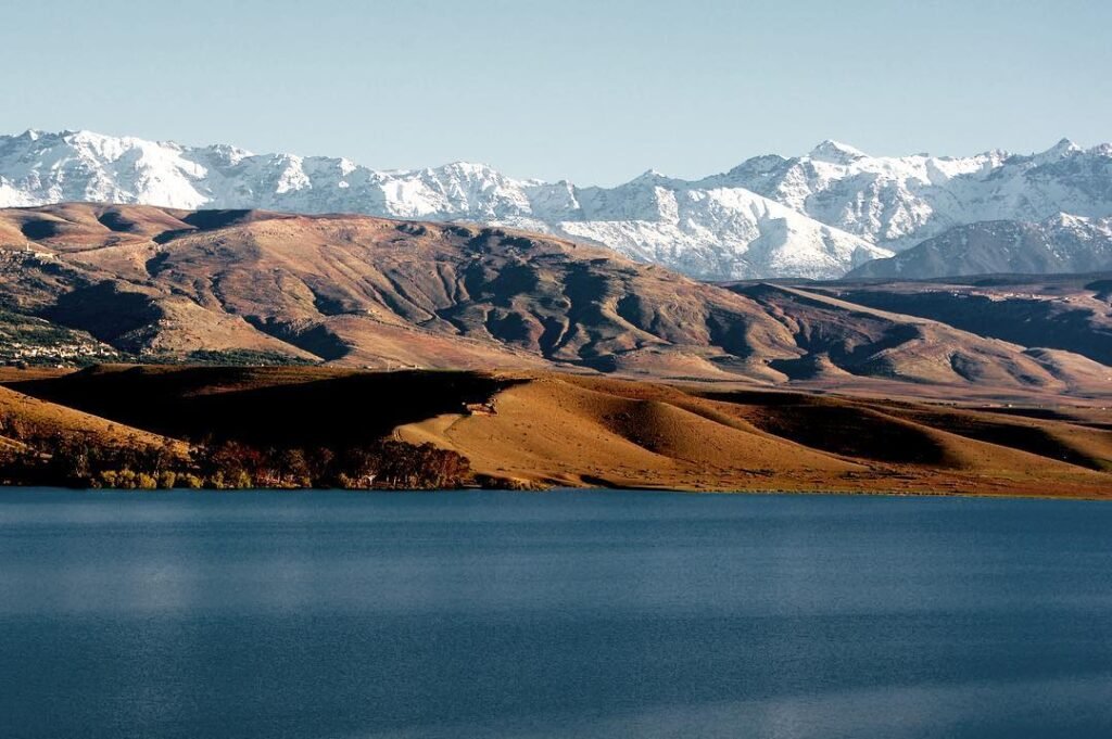 Lake Lalla Takerkoust near Marrakech
