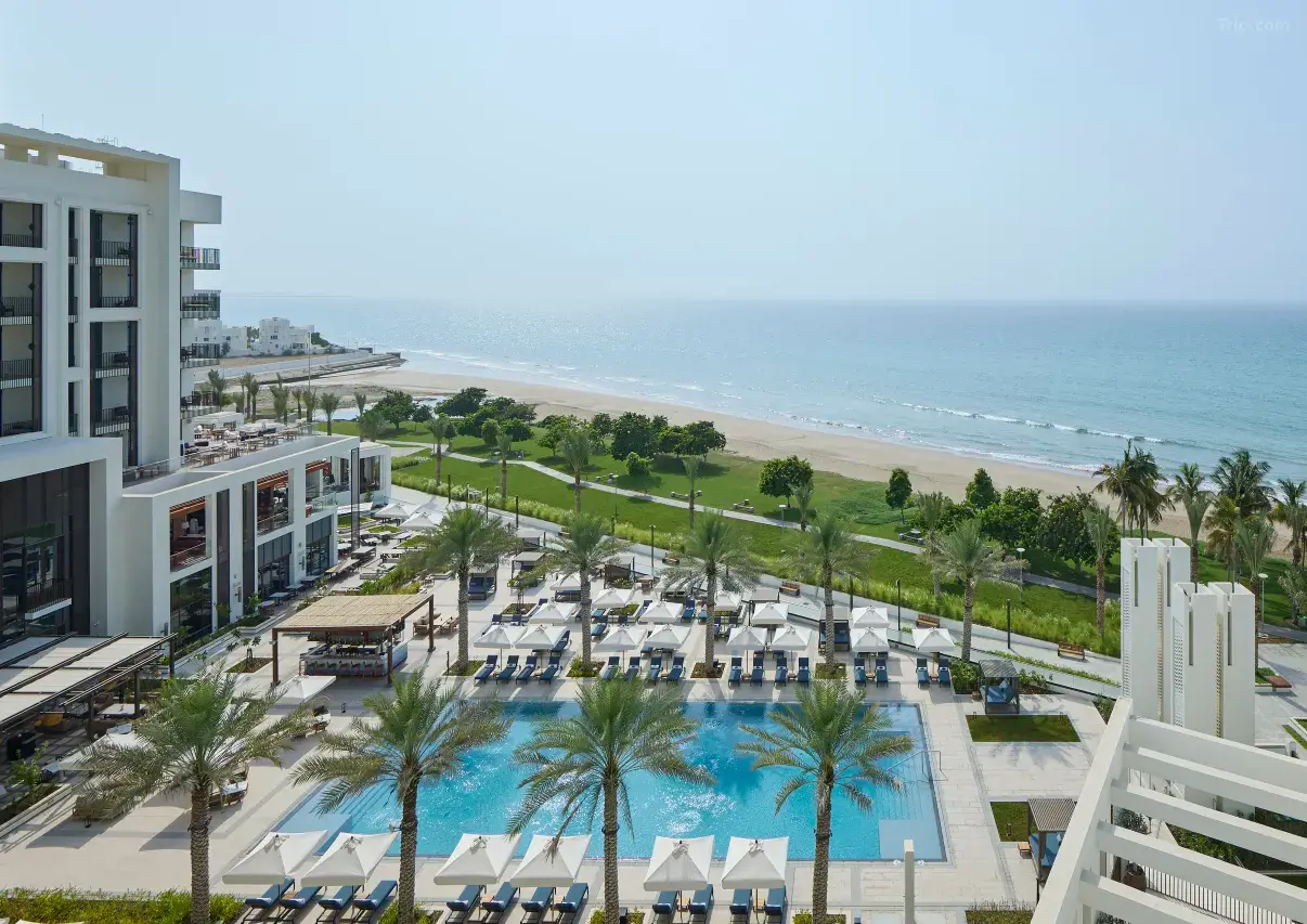 Mandarin Oriental Muscat location