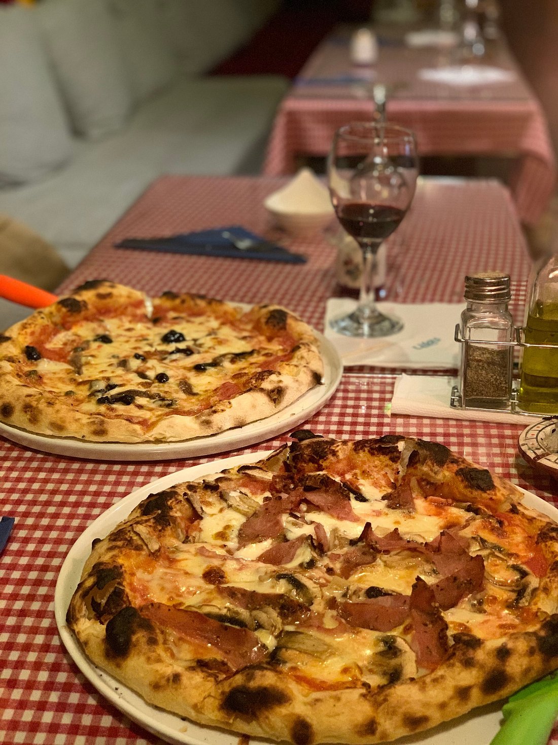 Pizza at Taberna Bolognese Da Maurizio