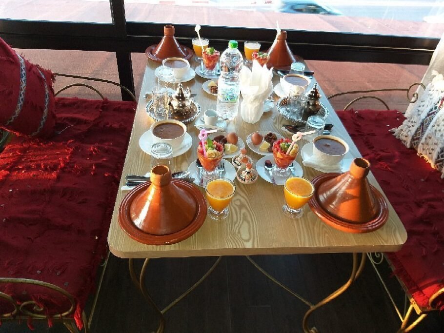 At Dar Naji Restaurant in Rabat