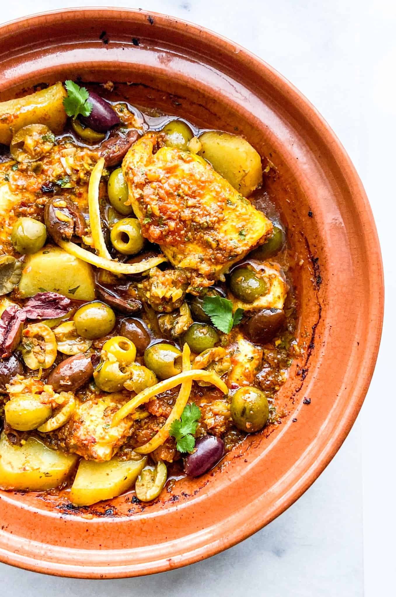 Fish tagine 