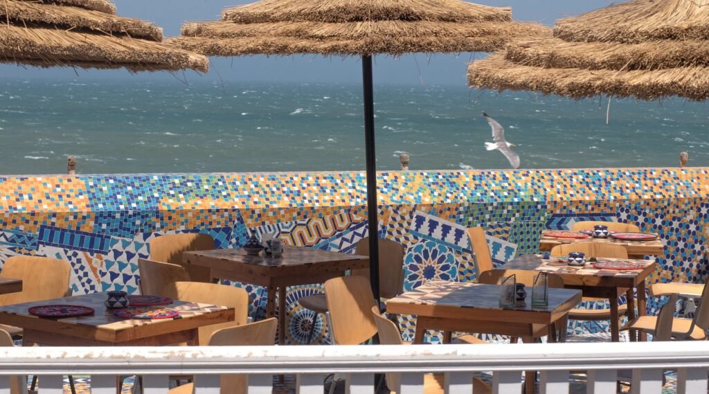 Terrace at Salut Maroc