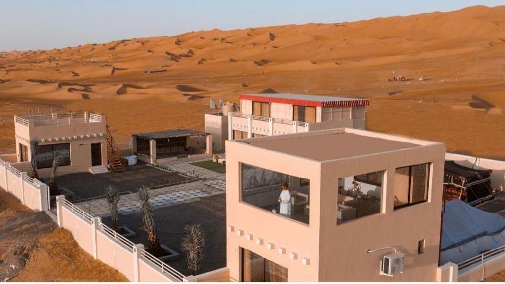 Our accomodation in Wahiba Sands