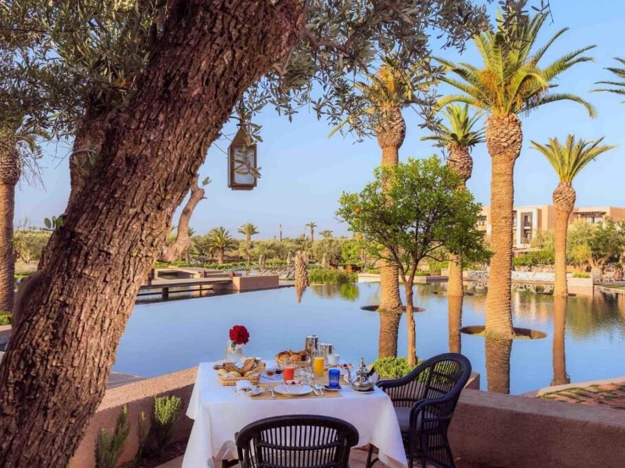 Rotisserie BBQ Sunday feast at Fairmont Royal Palm Marrakech Country Club