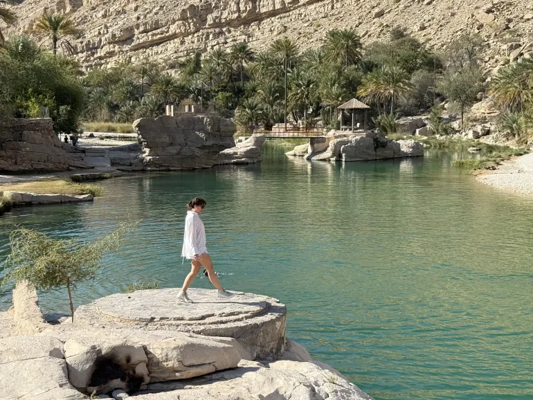 Main pool of Wadi Bani Khalid