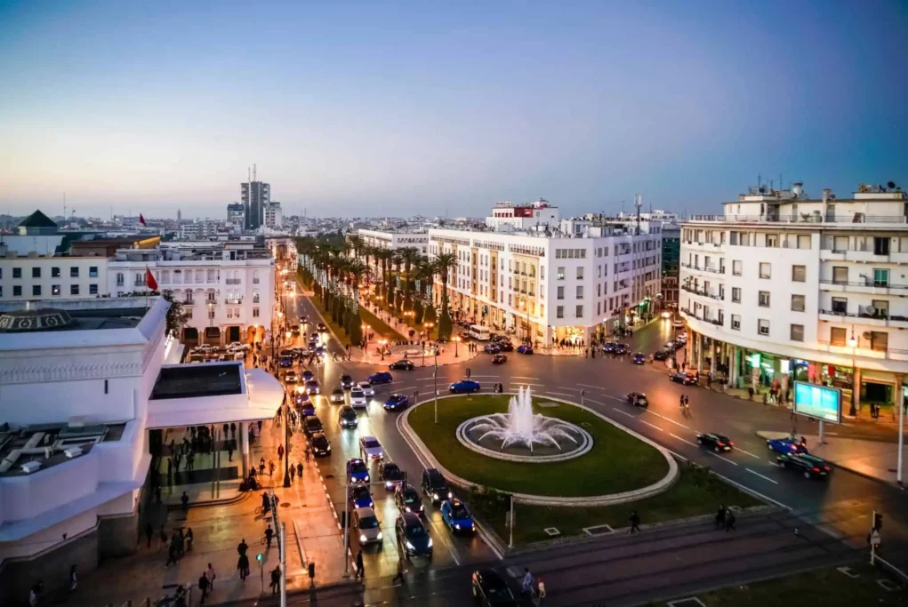 Agdal district in Rabat