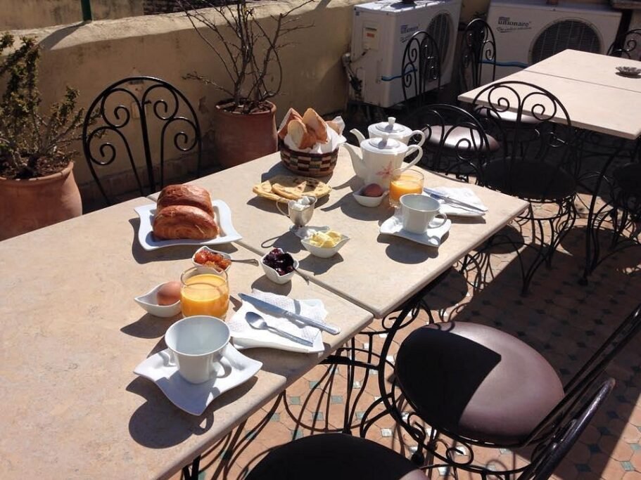 Breakfast at Riad Dar Al Safadi Fez