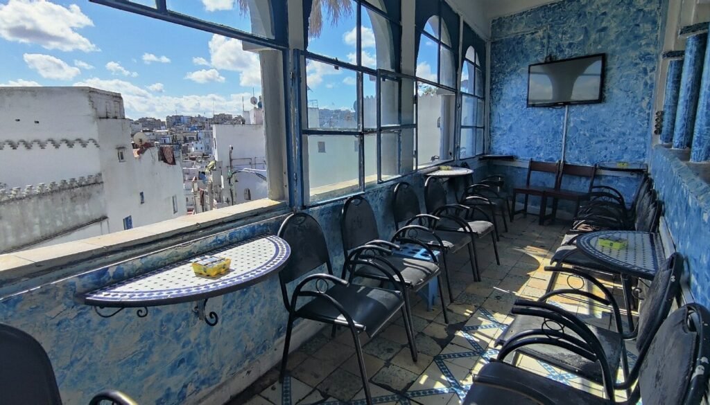 Cafe Baba in Tangier 