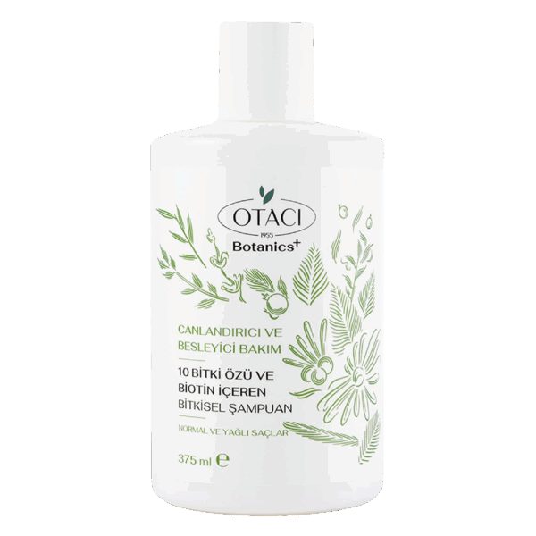 Otacı Herbal Shampoo with 10 Plant Extracts and Biotin 