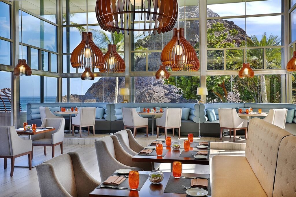Pavilion restaurant in Muscat