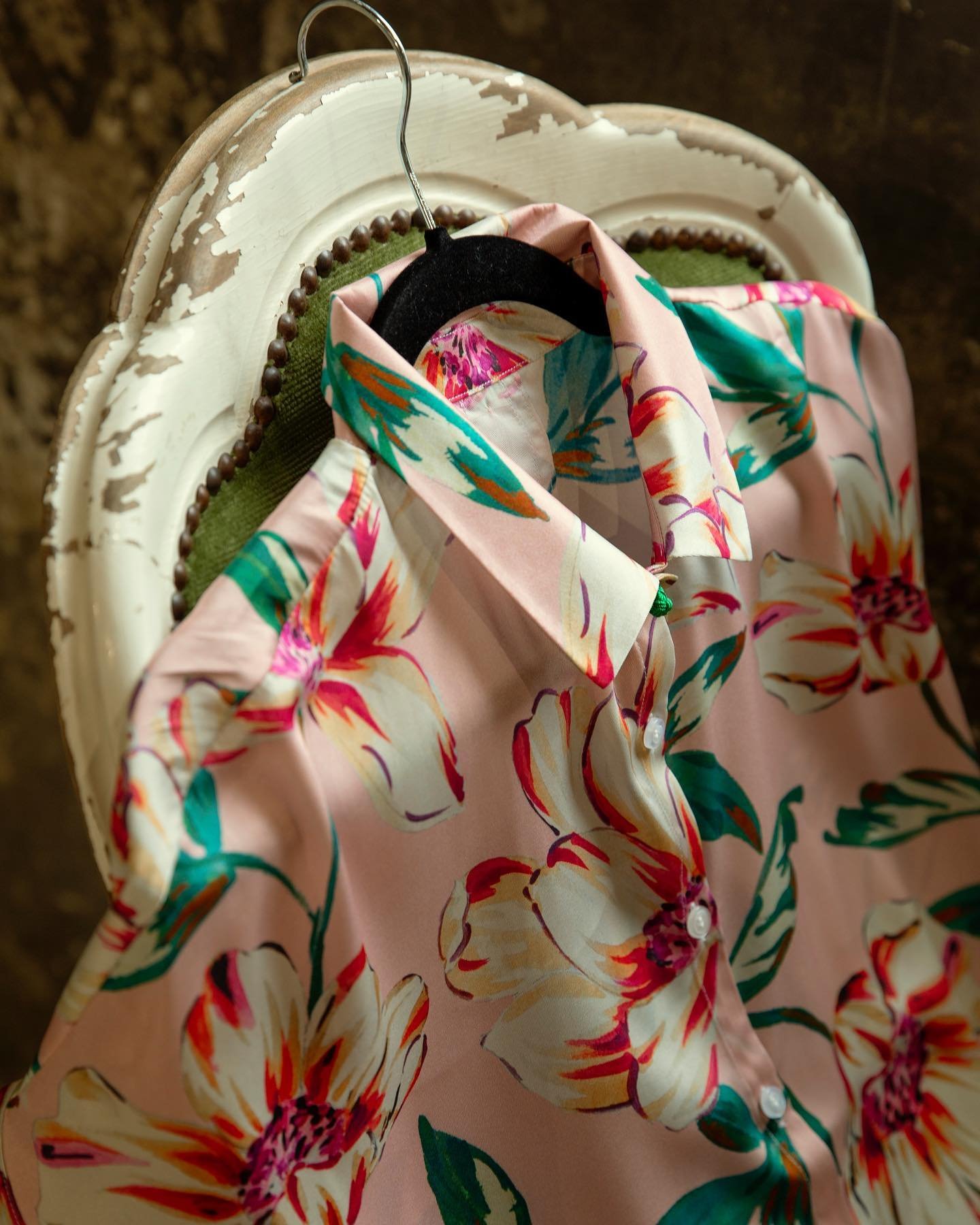 Flower patterned shirt 