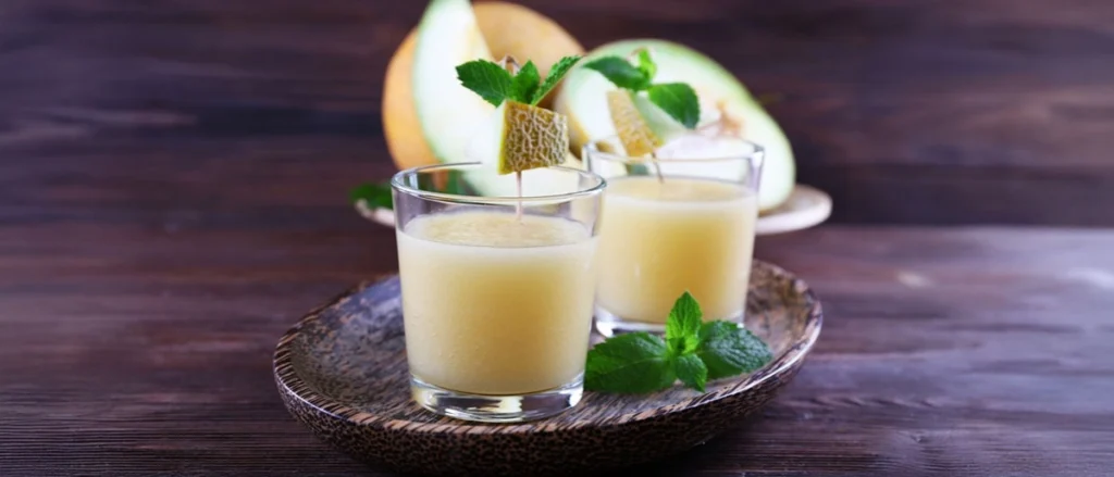 Traditional sübye drink served cold in İzmir