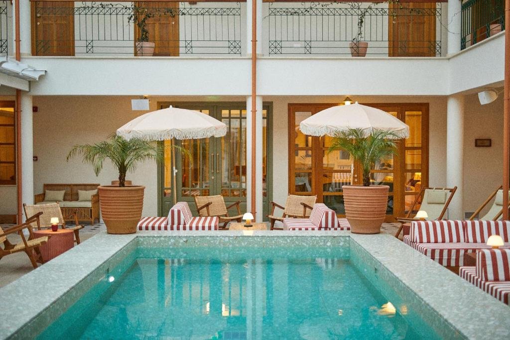 The Agora Hotel in Pano Lefkara with stylish adults-only boutique interiors