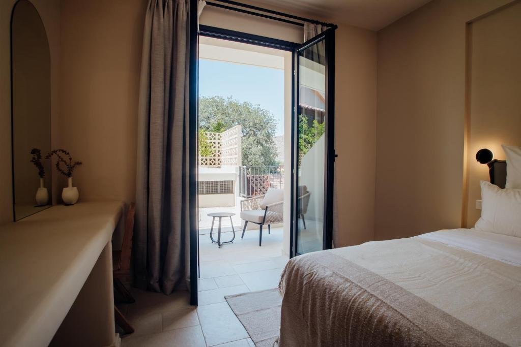 Thymises Boutique Hotel in Kakopetria with boho interiors and mountain accommodation style