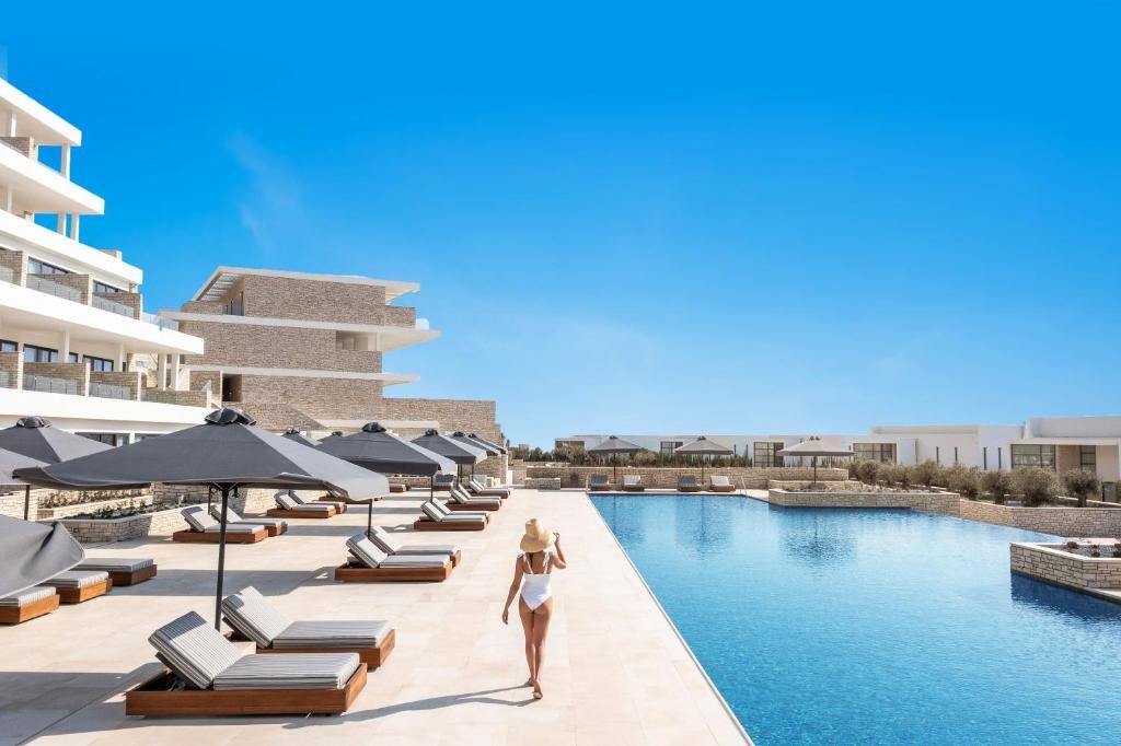 Cap St Georges Hotel and Resort in Paphos with luxury pool and sea views