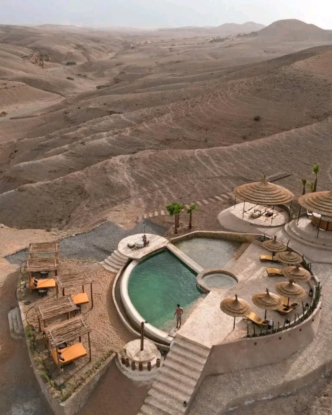 Agafay desert in Marrakech