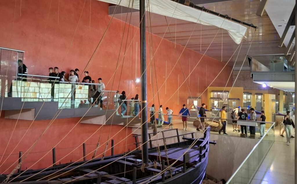 Exhibits inside the Thalassa SEA Museum in Ayia Napa