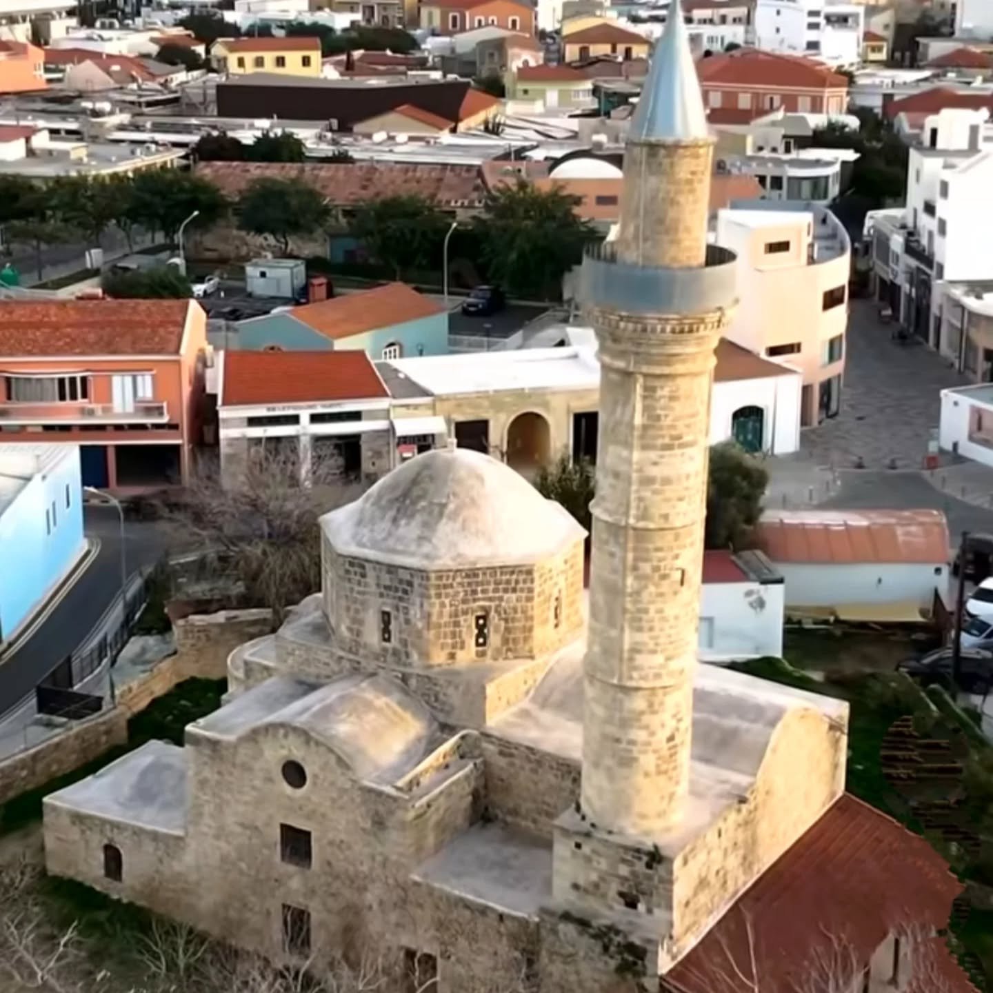 Street scene in Mouttalos, the historic Turkish Cypriot neighborhood in Paphos