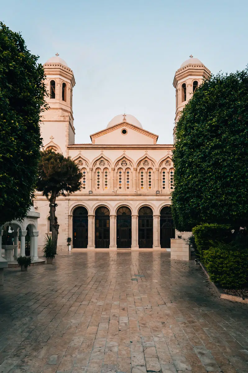 Ayia Napa Cathedral Orthodox church in central Limassol Cyprus