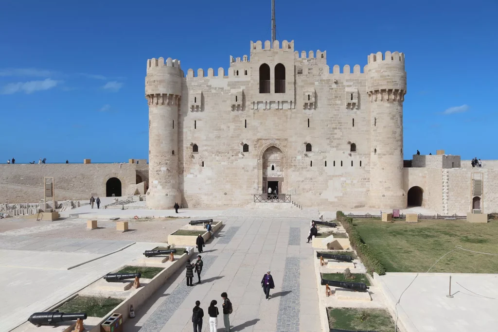 Citadel of Qaitbay and the Site of the Former Lighthouse of Alexandria