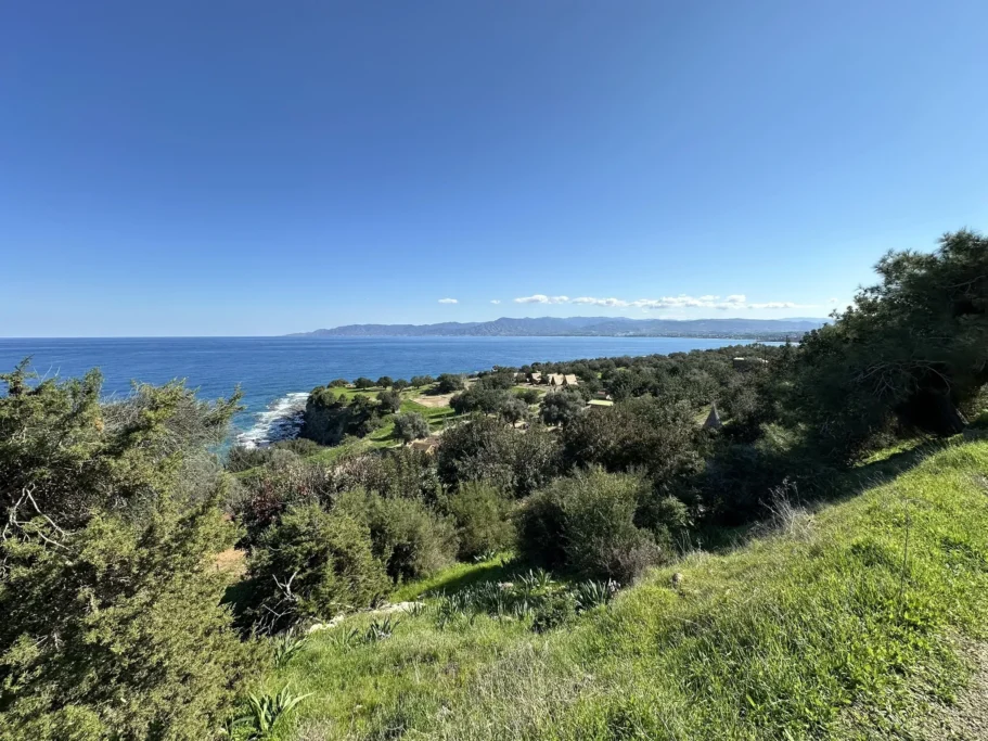 Scenic views along the Aphrodite Nature Trail near Paphos